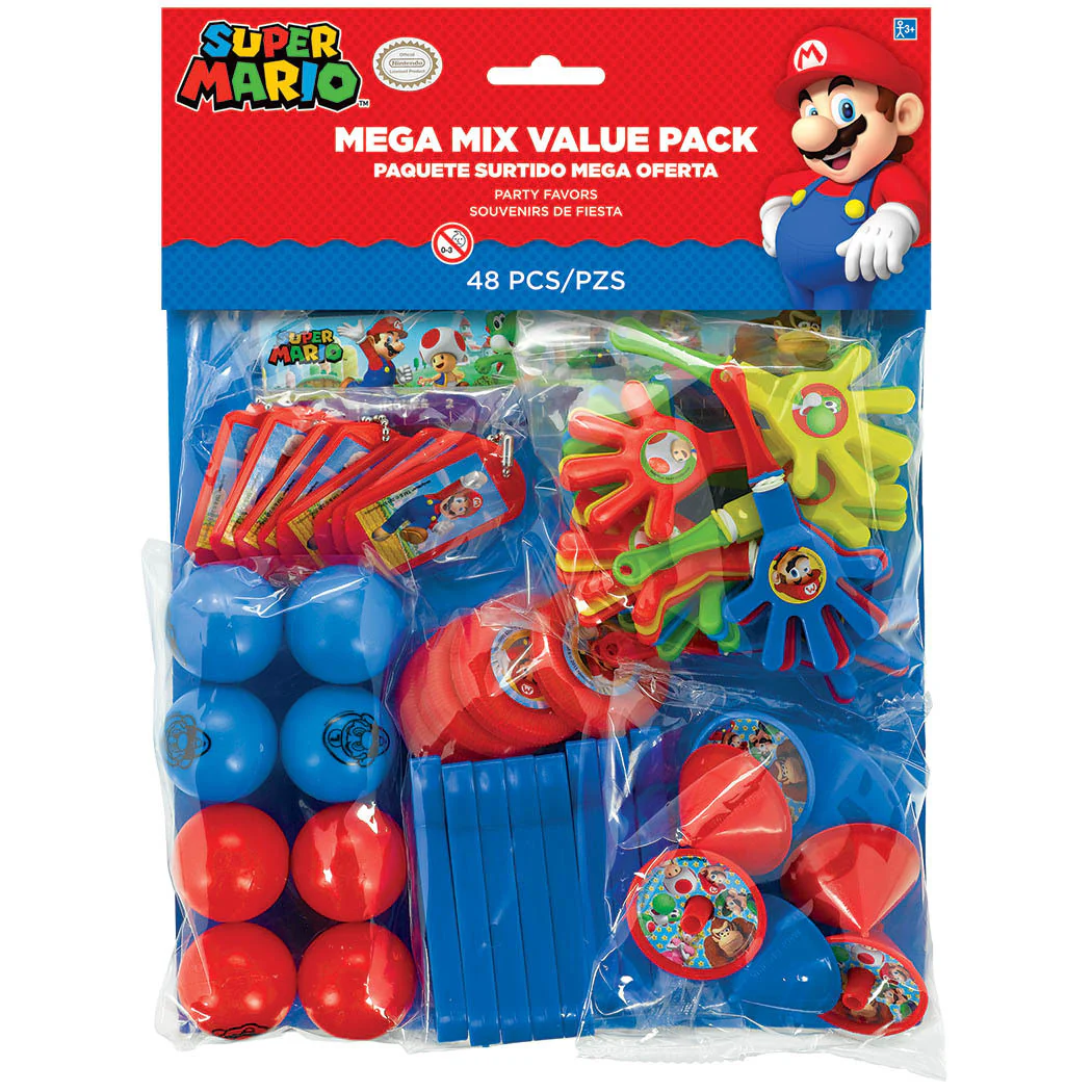 Super Mario Favor Packs (48 ct)