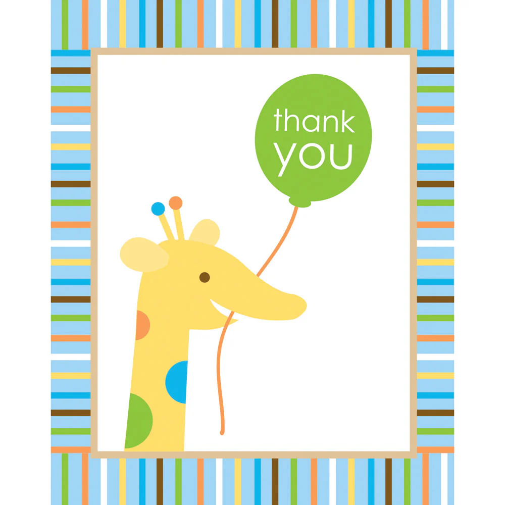 Sweet At One - Boy Thank You Notes - Image 3