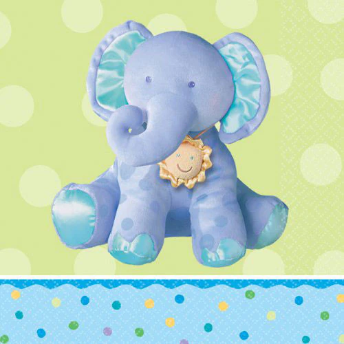 Teeny Tiny Boy Beverage Napkins (16ct)