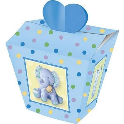 Teeny Tiny Boy Favor Boxes