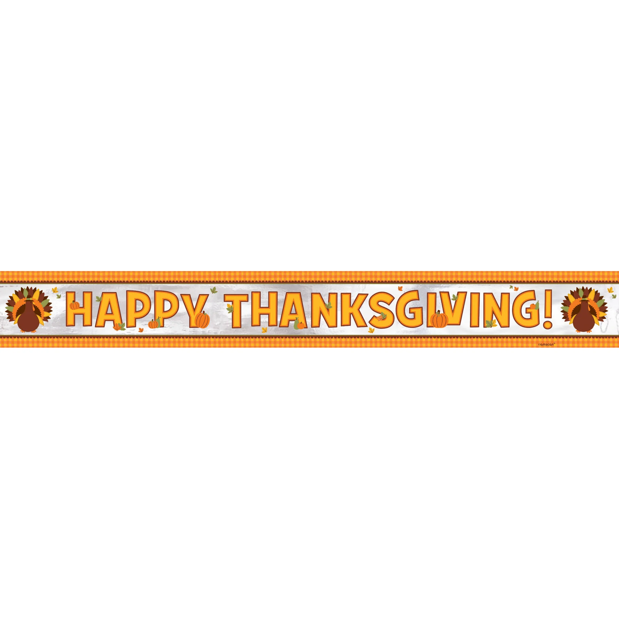 Thanksgiving Foil Banner