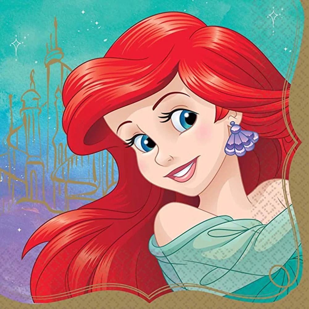 The Little Mermaid Luncheon Napkins (16ct)