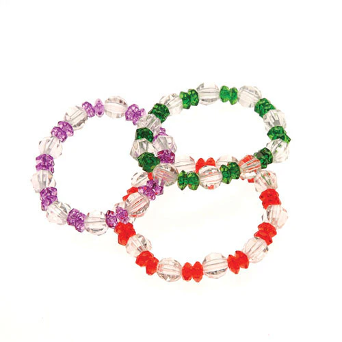Transparent Bead Bracelets