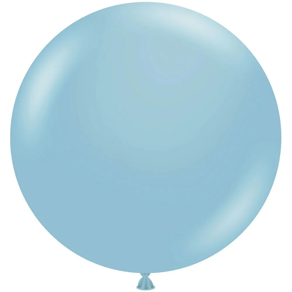 Tuftex 17" Georgia Pearl True Blue Latex Balloons (50ct)