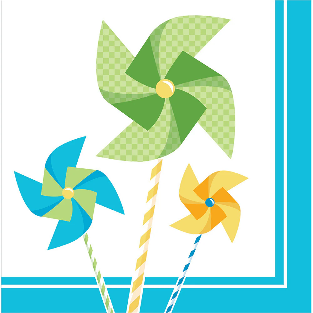 Turning One Boy Luncheon Napkins (16ct)