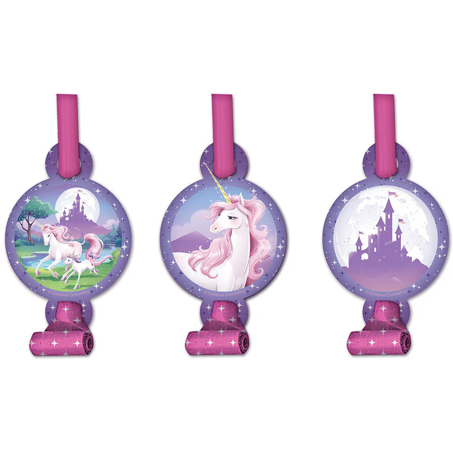 Unicorn Fantasy Blowouts, w/ Medallion
