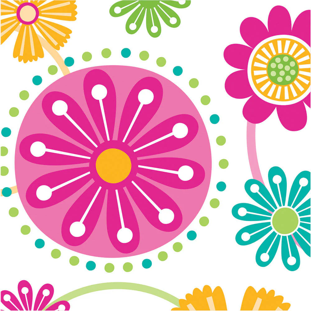 Whimsy Beverage Napkins (16 ct)