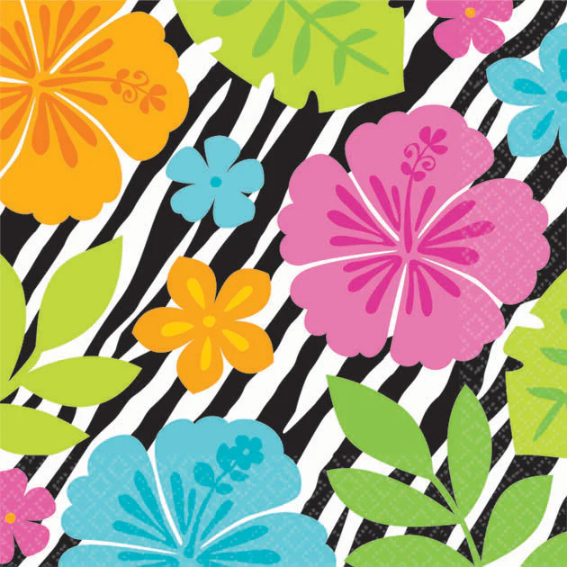 Wild Isle Beverage Napkins (16ct)