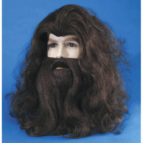 Wizard Wig & Beard Brown