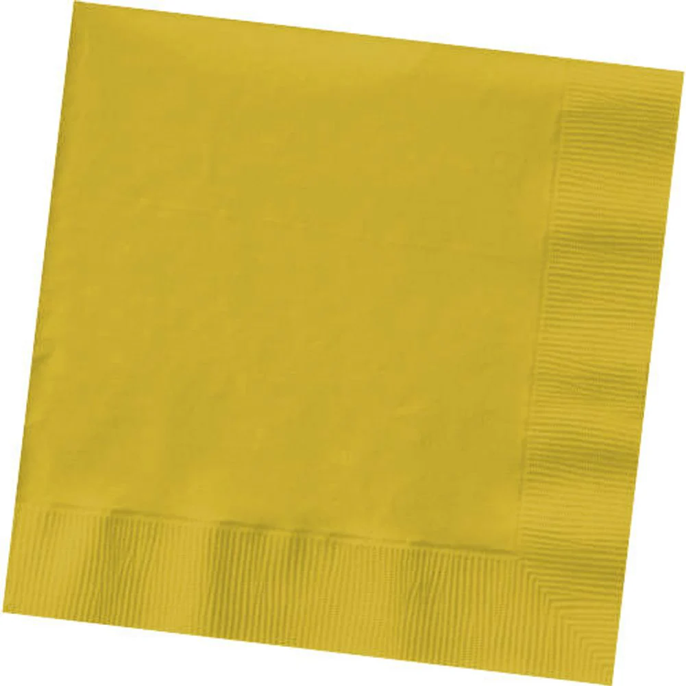 Yellow Sunshine Beverage Napkins (100ct) - Image 9